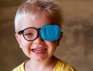 Kids with Eye Patch